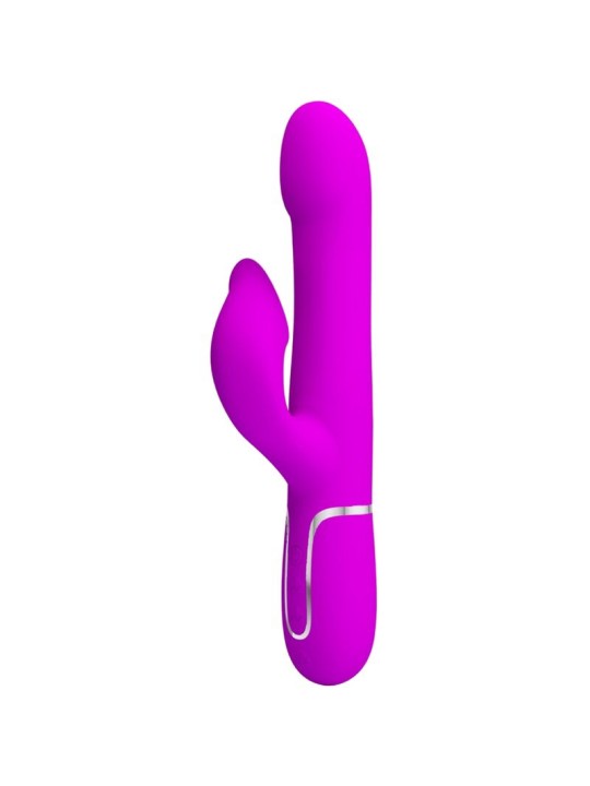 PRETTY LOVE - VIBRATEUR RABBIT PERLES VIOLET