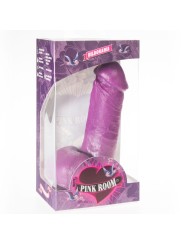 PINK ROOM - GODE RÉALISTE NAO VIOLET 16 CM