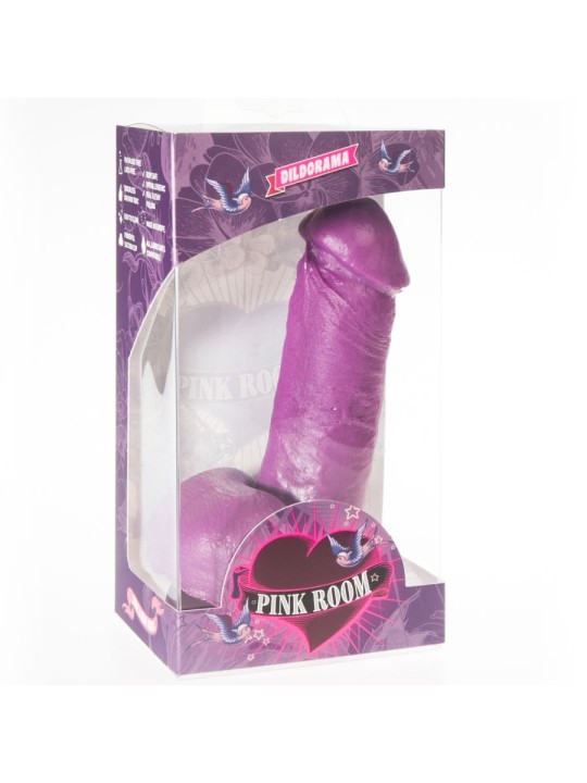 PINK ROOM - GODE RÉALISTE NAO VIOLET 16 CM