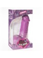 PINK ROOM - GODE RÉALISTE NAO VIOLET 16 CM