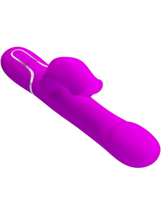 PRETTY LOVE - VIBRATEUR RABBIT PERLES VIOLET