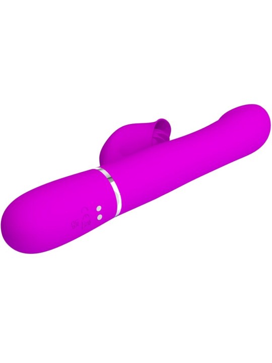 PRETTY LOVE - RABBIT VIBRATOR PEARLS VIOLET