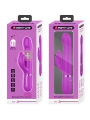 PRETTY LOVE - VIBRATEUR RABBIT PERLES VIOLET
