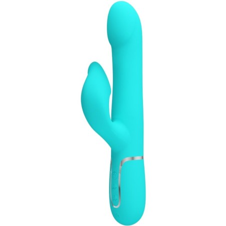 PRETTY LOVE - WATERGROENE PAREL KONIJN VIBRATOR