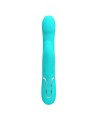 PRETTY LOVE - PERLES VIBRATEUR LAPIN VERT AQUA