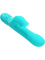 PRETTY LOVE - VIBRADOR COELHO PÉROLAS AQUA VERDE