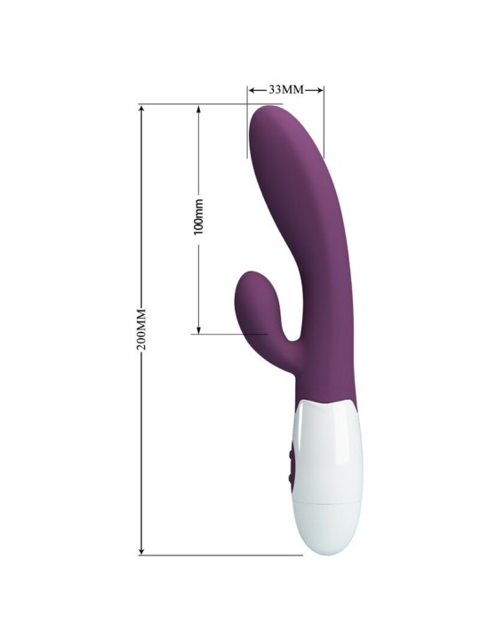PRETTY LOVE - ALVIS RABBIT VIBRATOR & PURPLE G-SPOT