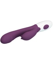 PRETTY LOVE - ANDRE VIBRATEUR RABBIT & STIMULATEUR DE POINT G VIOLET