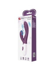 PRETTY LOVE - ANDRE VIBRATEUR RABBIT & STIMULATEUR DE POINT G VIOLET