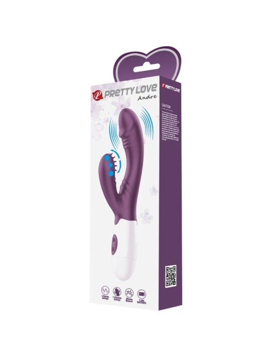 PRETTY LOVE - ANDRE RABBIT VIBRATOR & PAARSE G-SPOT STIMULATOR