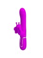 PRETTY LOVE - MULTIFUNKTIONS-KANINCHENVIBRATOR 4 IN 1 SCHMETTERLING FU