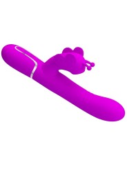 PRETTY LOVE - MULTIFUNKTIONS-KANINCHENVIBRATOR 4 IN 1 SCHMETTERLING FU