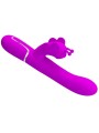 PRETTY LOVE - 4 IN 1 MULTIFUNCTIONELE KONIJN VIBRATOR FUCHSIA VLINDER