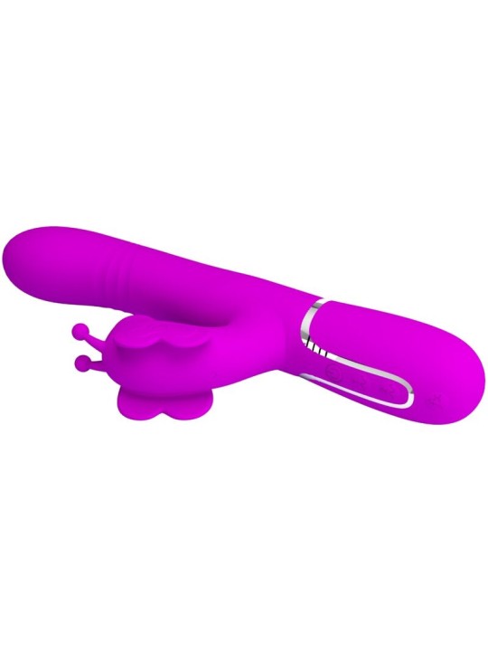 PRETTY LOVE - MULTIFUNKTIONS-KANINCHENVIBRATOR 4 IN 1 SCHMETTERLING FU