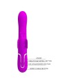 PRETTY LOVE - MULTIFUNKTIONS-KANINCHENVIBRATOR 4 IN 1 SCHMETTERLING FU