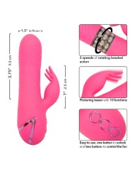 CALEXOTICS - SACRAMENTO SWEETIE VIBRADOR RABBIT ROSA BY CALIFORNIA DRE