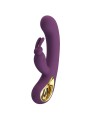 PRETTY LOVE - LIAM RABBIT VIBRATOR & G SPOT STIMULATOR PURPLE