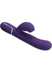 PRETTY LOVE - PERLITA VIBRATEUR G-SPOT 3 EN 1 MULTIFONCTION VIOLET