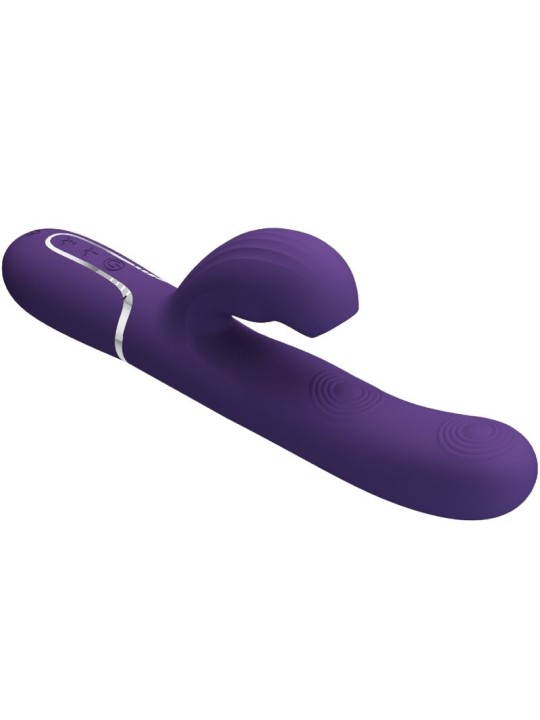 PRETTY LOVE - PERLITA G-SPOT VIBRATOR 3 IN 1 MULTIFUNKTIONS-LILA