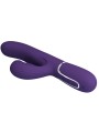 PRETTY LOVE - PERLITA VIBRADOR PUNTO G 3 EN 1 MULTIFUNCIÓN MORADO