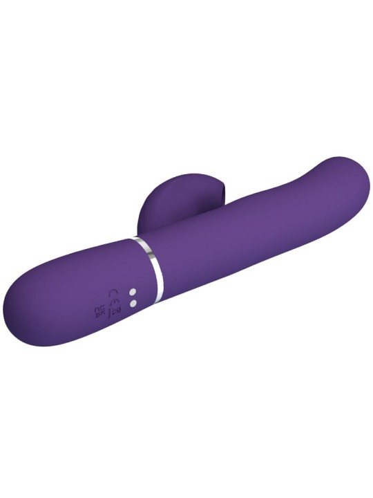 PRETTY LOVE - PERLITA VIBRATEUR G-SPOT 3 EN 1 MULTIFONCTION VIOLET