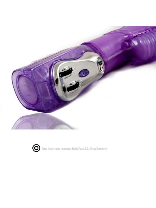 BAILE - LILAC RABBIT UP & DOWN ROTATOR SUPERSTIMULATOR