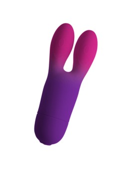 ROCKS- OFF - GLO-GIRL BUNNY PURPLE FLEXIBLE VIBRATOR