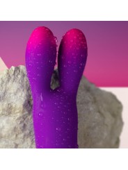 ROCKS-OFF - GLO-GIRL BUNNY PAARSE FLEXIBELE VIBRATOR