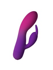 ROCKS-OFF - VIBRADOR GLO-GIRL PURPLE RABBIT