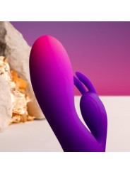 ROCKS- OFF - GLO- GIRL PURPLE RABBIT VIBRATOR