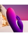 ROCKS- OFF - GLO- GIRL PURPLE RABBIT VIBRATOR