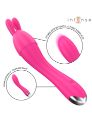 INTENSE - CHER VIBRATOR MET 20 PATRONEN EN VERWISSELBARE OPZETSTUKKEN