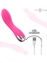 INTENSE - VIBRATORE CHER CON 20 MODALITÀ E TESTINE INTERCAMBIABILI