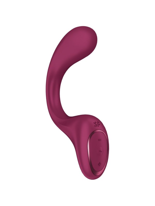 SATISFYER - G FOR GODDESS 2 BOUTEILLE VIBRATEUR LAPIN BORDEAUX
