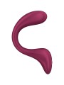 SATISFYER - G FOR GODDESS 2 BOUTEILLE VIBRATEUR LAPIN BORDEAUX