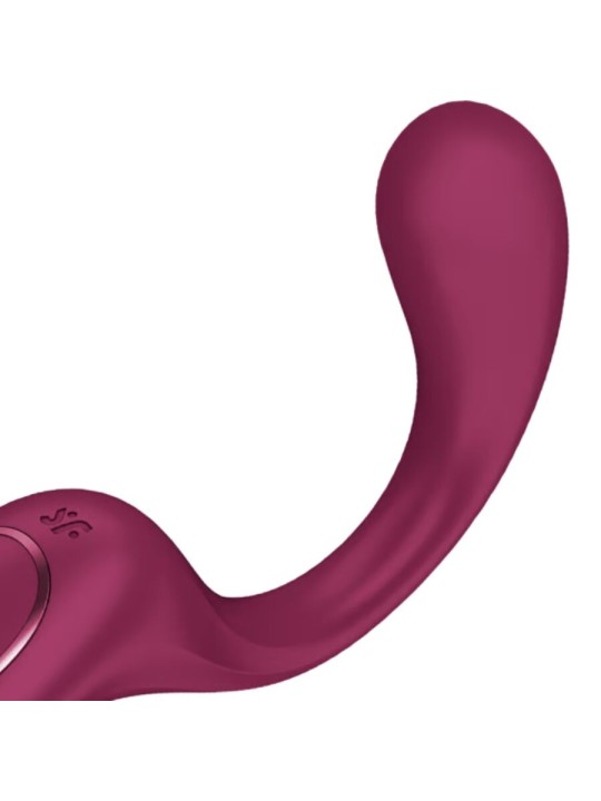 SATISFYER - G FOR GODDESS 2 RABBIT VIBRATOR FLASCHE BORDEAUX