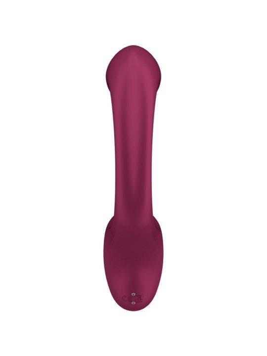 SATISFYER - G FOR GODDESS 2 RABBIT VIBRATOR FLES BORDEAUX