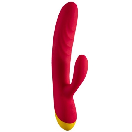 ROMP - JAZZ OPLAADBARE KONIJNENVIBRATOR ROOD
