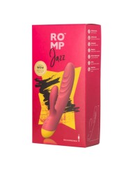 ROMP - JAZZ VIBRADOR RABBIT RECARGABLE ROJO