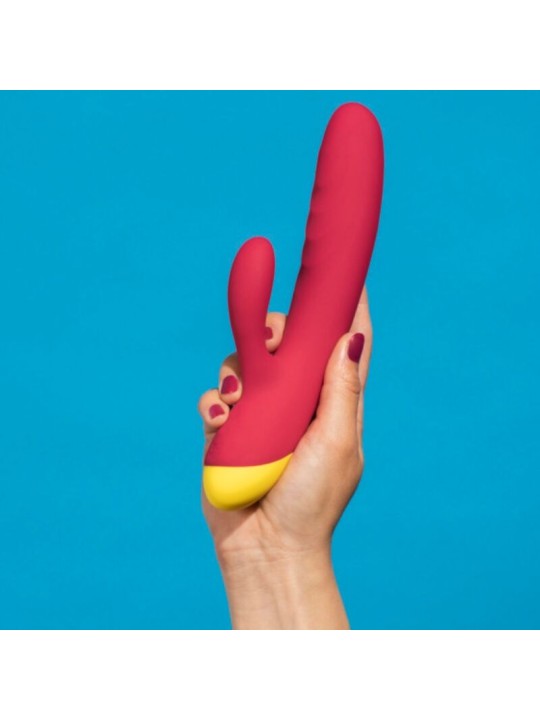 ROMP - JAZZ VIBRADOR RABBIT RECARGABLE ROJO
