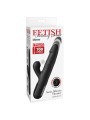 FETISH FANTASY SERIES - SONIX SILICONEN THRUSTER KONIJN VIBRATOR ZWART