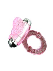 BAILE - SWEET ABS 10 RHYTHMS RING PINK VIBRATOR PENIS RING