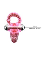 BAILE - SWEET ABS 10 RITMOS RING ANILLO PENE VIBRADOR ROSA