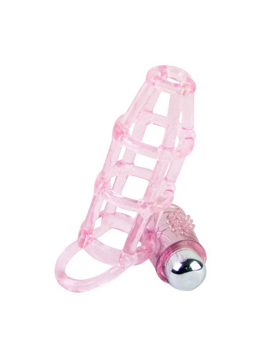 BAILE - COUVERTURE ET ANNEAU EN SILICONE SWEET 10 RYTHMES POUR LE PÉNI