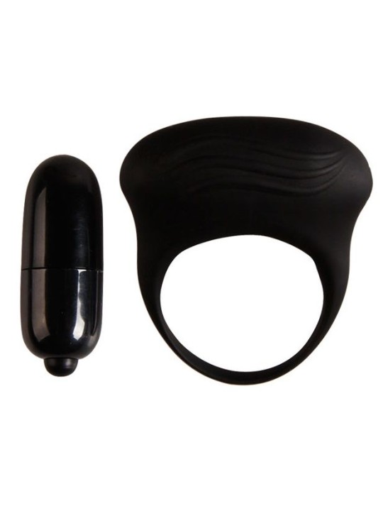 PRETTY LOVE - BERTRAM BLACK VIBRATOR RING