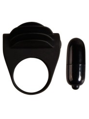 PRETTY LOVE - CHESTER ANILLO VIBRADOR NEGRO