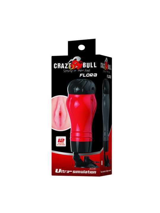 CRAZY BULL - FLORA VAGINA WITH MASTURBATOR BASE