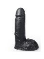 HUNG SYSTEM - DILDO BLACK COLOR MARCEL 17 CM