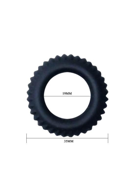 BAILE - COCKRING TITAN NOIR 1.9 CM