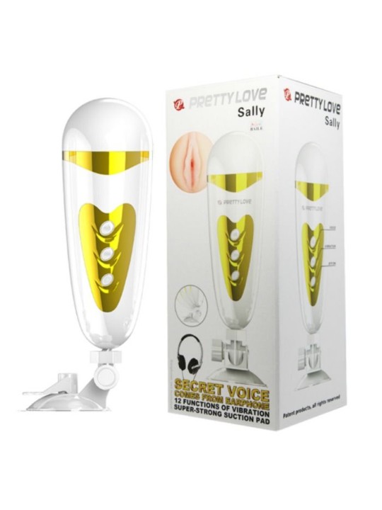 PRETTY LOVE - MASTURBATEUR MASCULIN AVEC VIBRATION ET SON SALLY